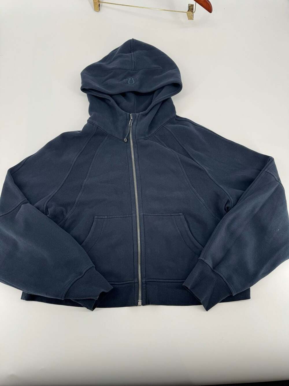 Lululemon Scuba Oversized Full Zip Hoodie True Navy M/L
